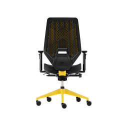 V6 swivel chair, upholstered | 5-star base on castors | VANK