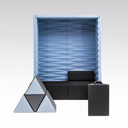 DIAMOND_WALL_BOX | Opened acoustic pod, WALL | Sofas | VANK