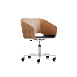 WOODI mobile swivel chair | Chairs | VANK