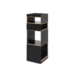 Henry | Container 2, black | Shelving | Magazin®