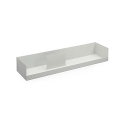 Boks | Wall Shelf, light grey RAL 7035 | Scaffali | Magazin®