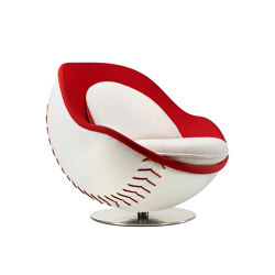 lillus homerun | baseball lounge chair | Armchairs | lento