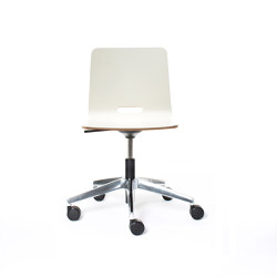sitting smartD | Swivel chair | 5-star base on castors | lento