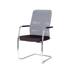 agilis matrix FA | Cantilever with integrated armrests | medium high with extension