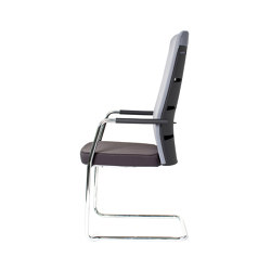 agilis matrix FA | Cantilever with integrated armrests | high with extension | Chairs | lento