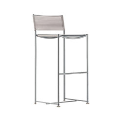 green pvc high stool / 205 | Bar stools | Alias