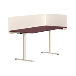 Acoustic privacy screen | HiLow table component |  | Montana Furniture