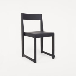 Chair 01 | Ash Black Frame Ash Black Seat | Chairs | Frama