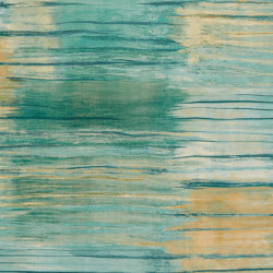 Yuti Emerald/Ochre | Wall coverings / wallpapers | Anthology