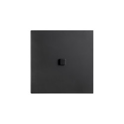 Facet - Mat bronze - square push button | Switches | Atelier Luxus