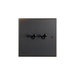 Hope - Medium bronze  - Water drop lever | Toggle switches | Atelier Luxus