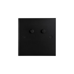 Hope - Black - Round push button | Toggle switches | Atelier Luxus