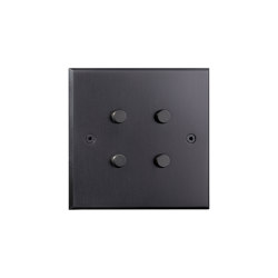 Hope - Mat bronze - Round push button | Switches | Atelier Luxus