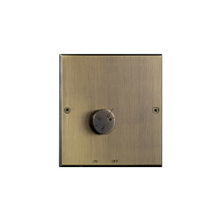 Hope - Old gold - Bespoke thermostat housing | Heating / Air-conditioning controls | Atelier Luxus