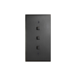 Cullinan - Mediumbronze - squarebutton | Push-button switches | Atelier Luxus