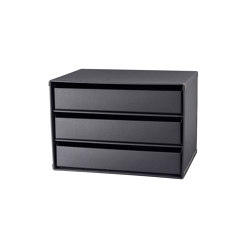 Tray drawer compartments for A3, graphite | Desk accessories | BIARO