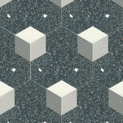 Pattern-Terrazzo-Hexagon-35-001 | Terrazzo flooring | Karoistanbul