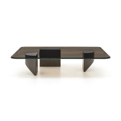Wedge Coffee Table | Tabletop rectangular | Minotti