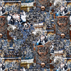 Skulls | Künstlertapete | Wall coverings / wallpapers | Ginny Litscher