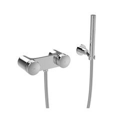 Texture Collection F5605 | Exposed shower tap with shower set | Duscharmaturen | Fima Carlo Frattini