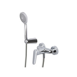 Spot F3005 | Exposed shower mixer with shower set | Grifería para duchas | Fima Carlo Frattini
