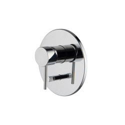 Spillo Up F3039X2 | Single lever bath and shower mixer for concealed installation with 2 outlets diverter | Shower controls | Fima Carlo Frattini