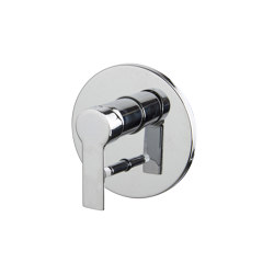 Mast F3139X2 | Single lever bath and shower mixer for concealed installation with 2 outlets diverter |  | Fima Carlo Frattini