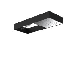 Moove F2991N | Showerhead with black frame | Shower controls | Fima Carlo Frattini