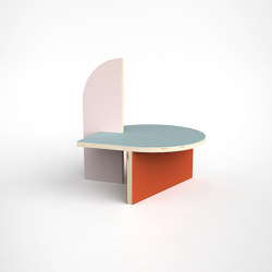 Side table Berlin | Tabletop free form | Cartoni Design