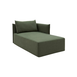 CAPE chaiselongue left/right | Modular seating elements | SOFTLINE
