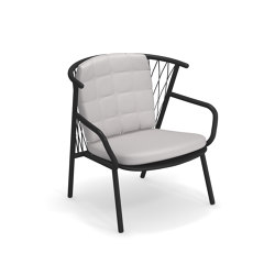 Nef Lounge chair short back | 628 | with armrests | EMU Group