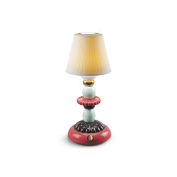 Firefly Lotus Golden Fall Table Lamp | Red Coral | Table lights | Lladró