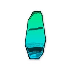 Tafla Mirror C1 Gradient Sapphire-Emerald | Mirrors | Zieta