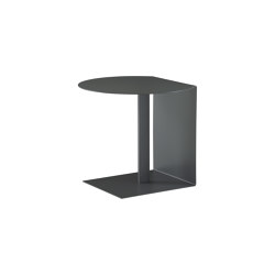 Oda | Gueridon Laque Anthracite | Tables d'appoint | Ligne Roset