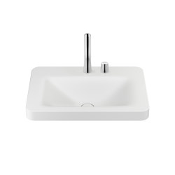 BASINS | 660 mm over countertop washbasin for 2-hole basin mixer | Off White |  | Armani Roca