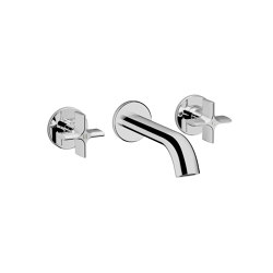 FAUCETS | 3-hole built-in basin mixer with 180 mm spout | Chrome | Wash basin taps | Armani Roca