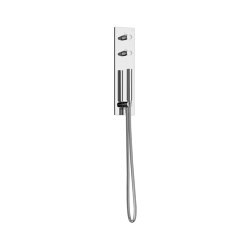 FAUCETS | Built-in thermostatic shower mixer with 2 functions including handshower | Chrome | Shower controls | Armani Roca