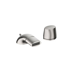 FAUCETS | Single side lever bidet faucet mixer | Brushed Steel | Bidet taps | Armani Roca