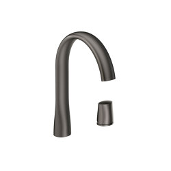 FAUCETS | Single side lever washbasin faucet mixer | Nero | Wash basin taps | Armani Roca