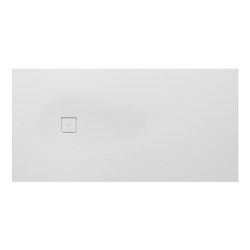 SHOWER TRAYS | XXL superslim shower tray with side waste | Off White |  | Armani Roca