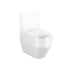 TOILETS | Close-coupled WC | Glossy White | WC | Armani Roca