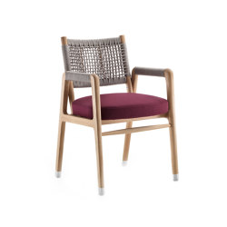 Ortigia Outdoor | with armrests | Flexform