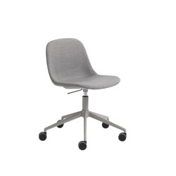 Fiber Side Chair | Swivel Base With Castors & Gas Lift | Office chairs | Muuto