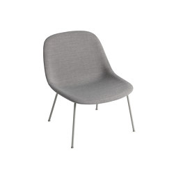 Fiber Lounge Chair | Tube Base | Textile | Poltrone | Muuto