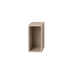 Stacked Storage System | Small With Backboard | Shelving | Muuto