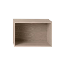 Stacked Storage System | Large With Backboard | Estantería | Muuto