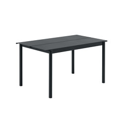 Linear Steel Table | 140 x 75 cm / 55.1 x 29.5" | Tabletop rectangular | Muuto
