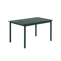 Linear Steel Table | 140 x 75 cm / 55.1 x 29.5" | Mesas comedor | Muuto
