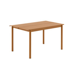 Linear Steel Table | 140 x 75 cm / 55.1 x 29.5" | Tavoli pranzo | Muuto