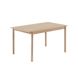 Linear Wood Table | 140 x 85 cm / 54.7 x 31.5" | Dining tables | Muuto